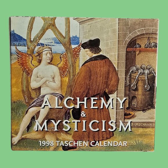 NEW 1998 (Same as 2026!) Taschen Alchemy & Mysticism Day To Day Desk Calendar - Picture 1 of 8